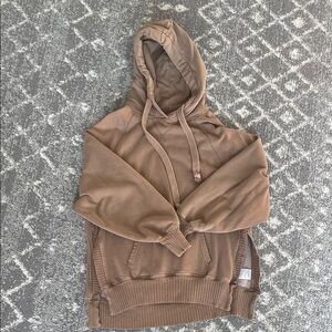 American Eagle Outfitters Brown Hoodie
